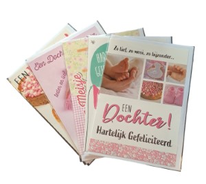 Dubbele kaarten Geboorte dochter