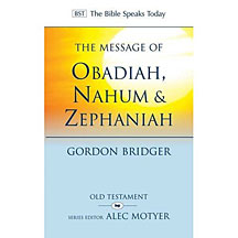 BST: Obadiah, Nahum and Zephaniah