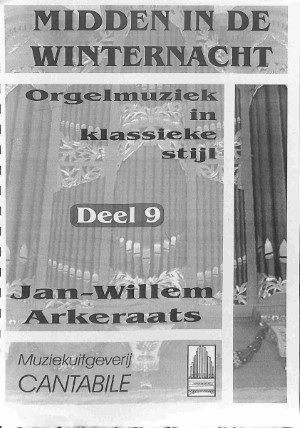 Midden in de winternacht - Tweedehands notenschrift