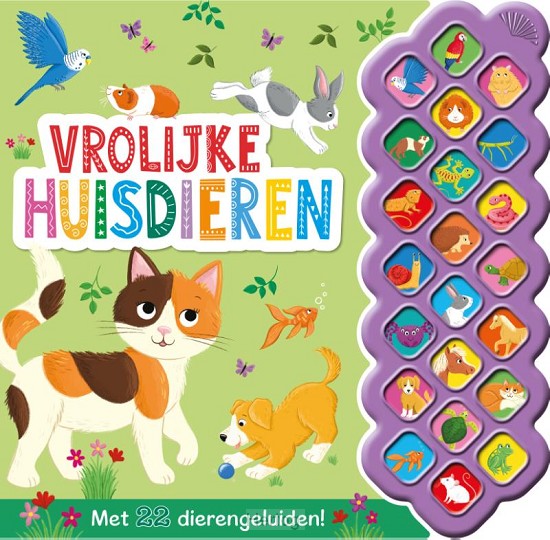 Vrolijke huisdieren - met 22 dierengeluiden!