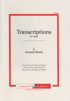 Transcriptions for organ (1) - Notenschrift