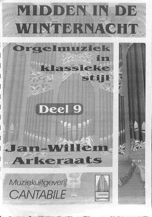 Midden in de winternacht - Tweedehands notenschrift 