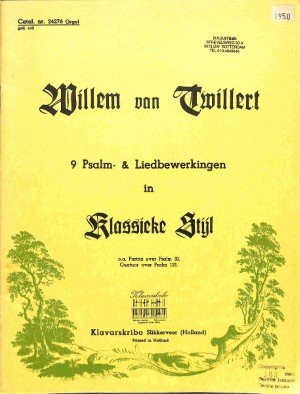 9 Psalm- en liedbewerkingen in klassieke stijl - Tweedehands Klavar